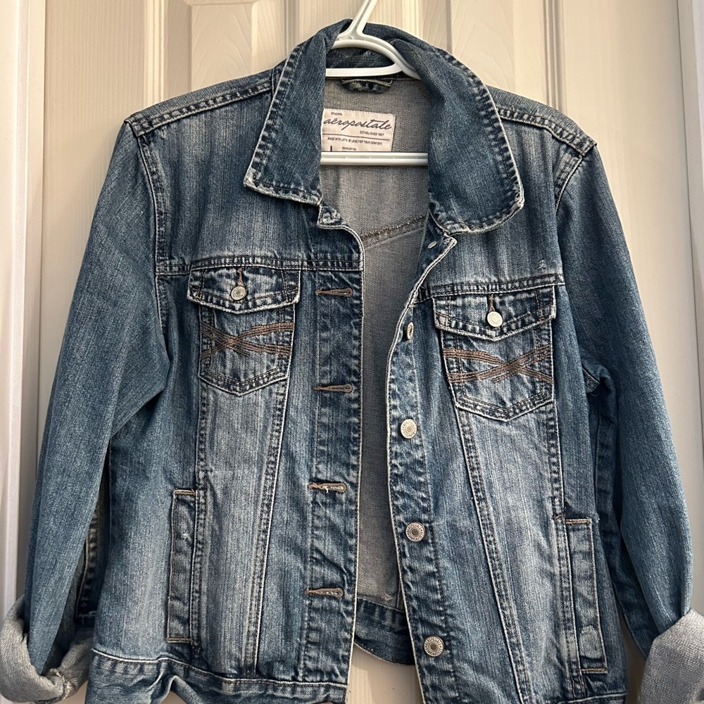Aeropostale Blue Jean Jacket